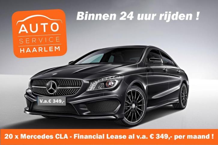 15x Mercedes-Benz CLA Klasse - al v.a. 349 per maand