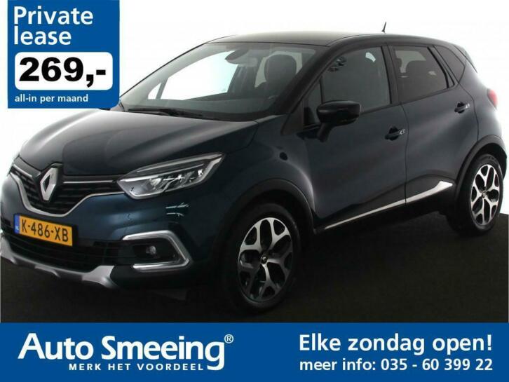 15X Renault Captur  Navigatie  V.a. 269,- Private Lease