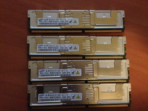 16 GB 4X 4GB PC2-5300F ECC server geheugen