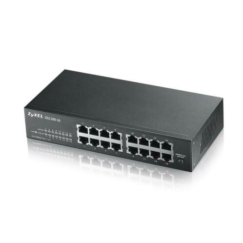 16 Poorts Gigabit Switch 101001000 Mbps