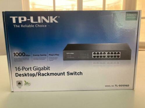 16-Port Gigabit DesktopRackmount Switch (TL-SG1016D V8)