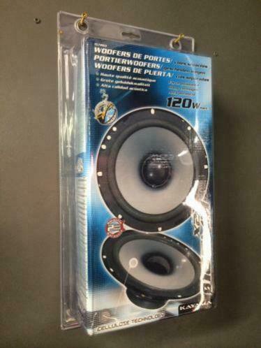 16.5CM Speakers Deurspeakers Hoedeplank 120 Watt Seat Opel