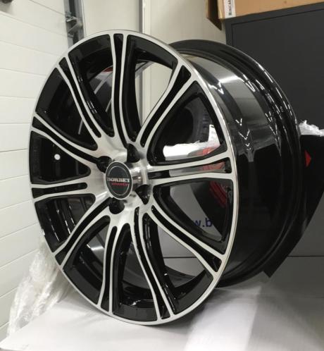 17 inch Borbet velgen met banden voor Mini One Cooper 4x100