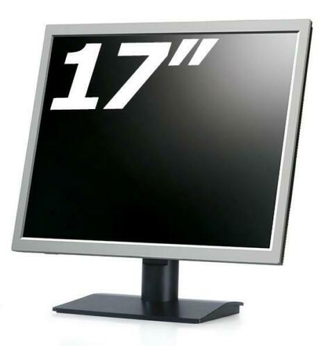 17 inch LCD Silver Mixed A-brand Monitor B-Grade