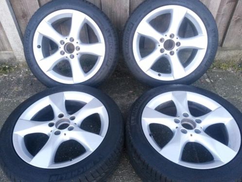 17 inch ORIG. Mercedes B A CLA Zomerset met Michelin RUNFLAT