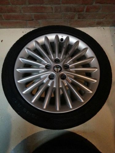 17 inch ster velgen Alfa Romeo 166, 2 stuks