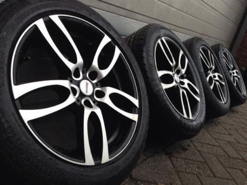 17 inch VOLVO velgen  8mm zomerbanden V70 S80 V60 C70