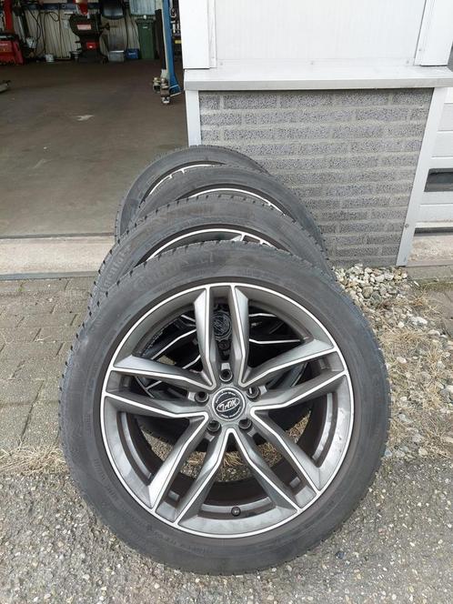 18 7AM 5x112 66.5 met Winterbanden voor Audi A6