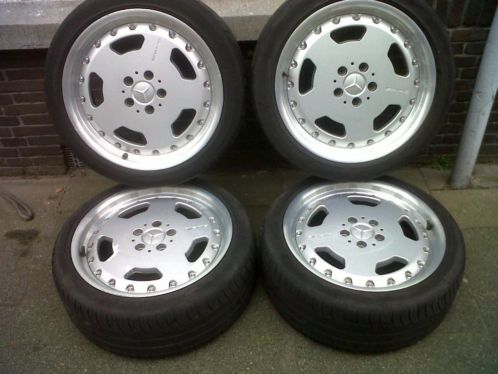 18 inch BBS AMG velgen (2-delig) 5x112