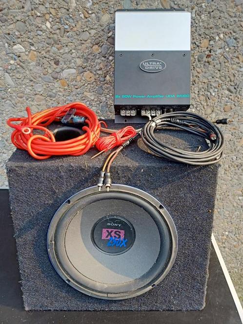 180watt versterker kabelset  subwoofer 300 watt