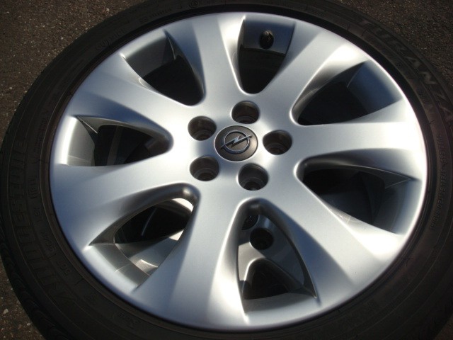 17 Inch Originele OPEL OPC Velgen en Banden Steek5x105