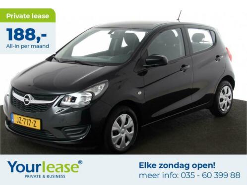 188,- Private lease  Opel KARL 1.0 ecoFLEX Edition  Airco