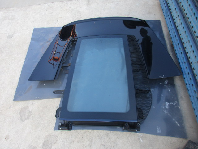 Rear bonnet with window and accessories Ferrari 430 Spider
