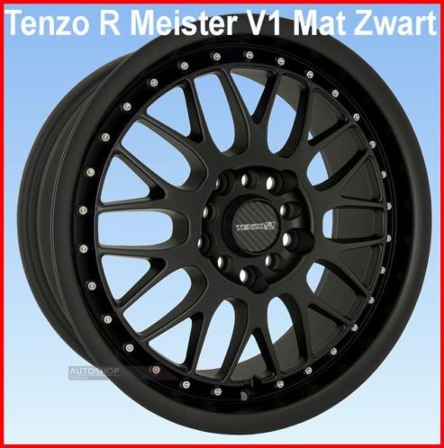 18inch Tenzo R Meister V1 Mat Zwart Dacia Duster 10-gt
