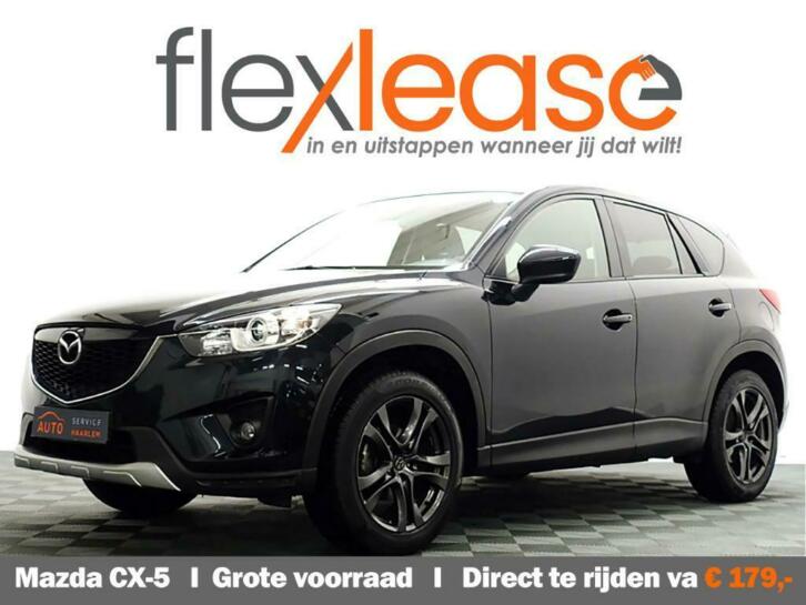 18x Mazda CX-5 Flexlease DEALS -nu va 179,- per maand -