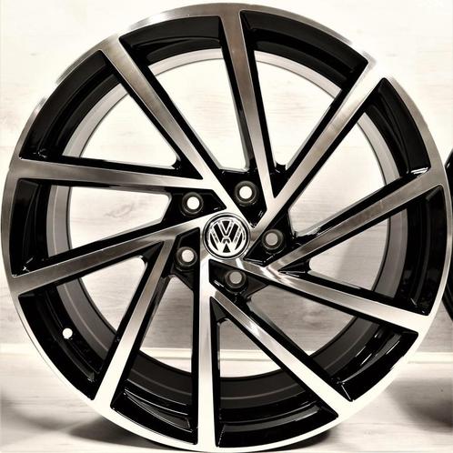 19 inch 5x112 JF Luxury - VW Spielberg Design - Black Velgen
