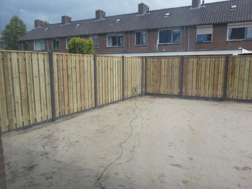 19 pl geimp Grenen schutting scherm 180x180cm 42 incl btw