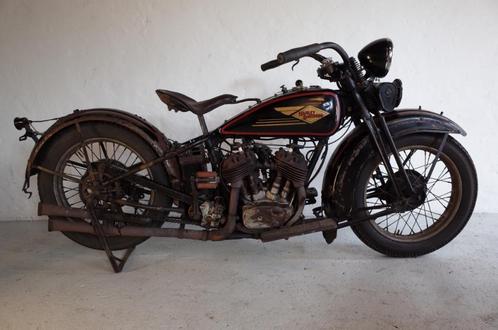 1931 Harley Davidson Model DL in original condition.