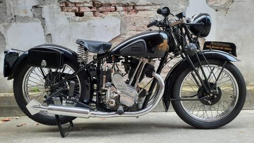 1937 New Imperial Model 46 350cc OHV Twin Port