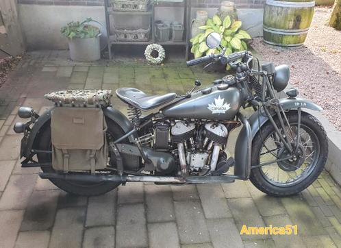 1941 Indian Scout 741 Canadian Military uitvoering