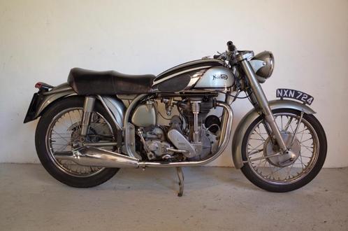 1953 Norton International M40. First paint. Matching numbers