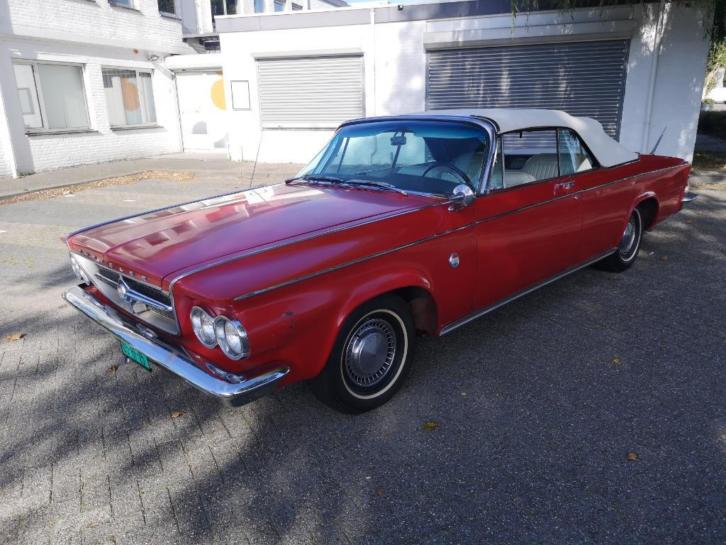 1963 Chrysler 300 V8 6.8L cabriolet op NL kenteken met APK