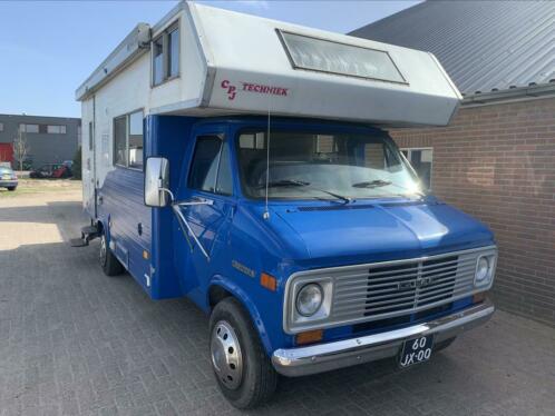 1976 Chevy van GMC Midas Camper roest vrij Ready to go