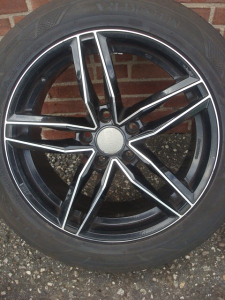 17’’Inch S5 Black Velgen en Banden Verdestein 5x112