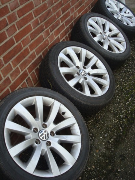 17''Originele Proline Velgen en Banden Steek 5x112