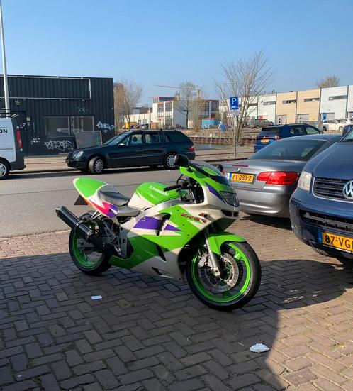 1e super sport Kawasaki Ninja ZX-6R, in 1995 op de markt