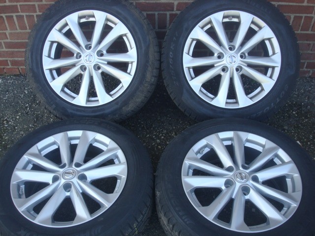 17’’inch Originele Nissan Qashqai Velgen 5x114.3