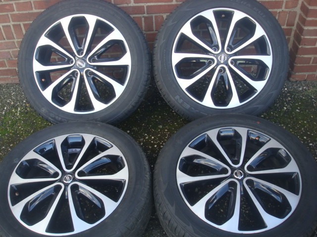 18’’Inch Originele Nissan Qashqai Velgen en Banden 5x114.3