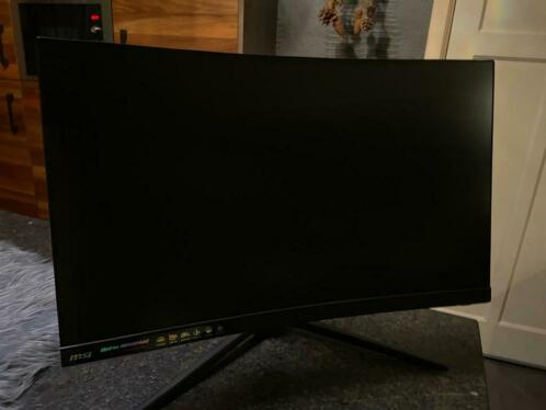 1ms msi monitor curved zo goed als nieuw
