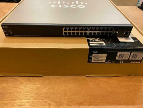 1x Cisco SG550XG-24T, Managed Stackable 10Gbps Switch