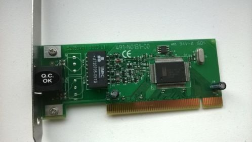 1x ISDN PCI kaart (491-N0131-00)