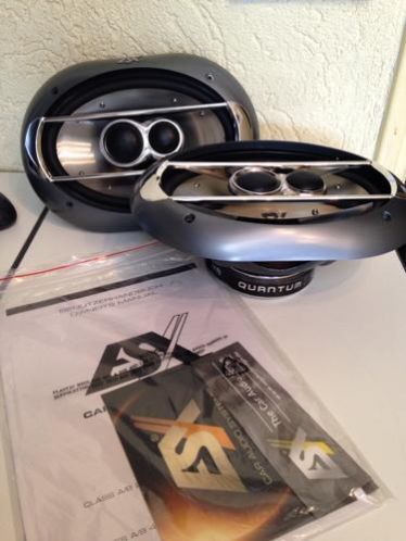 2 Auto speakers, ESX quantum QX693, boxen, geluid, car audio