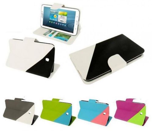 2-Color Bookcase Samsung Galaxy Tab 3 7.0 P3200  P3210