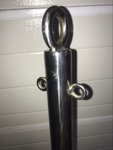 2 delige maststrijk inst. Bokkepoot -275cm