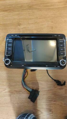 2 DIN auto radio met dvd en ab