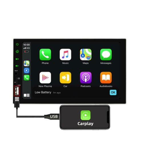 2 Din Autoradio Apple CarPlay  Android Auto