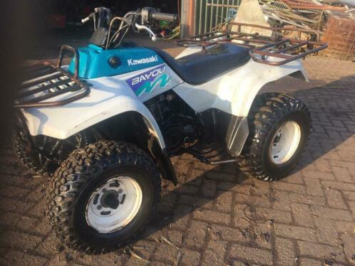 2 Kawasaki bayou 250 cc te koop