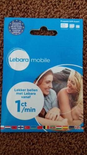 2 Lebara Mobile simkaart