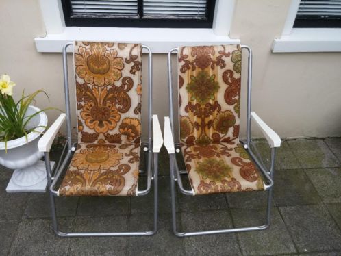 2 maal vintage tuinstoel in zeer goede staat