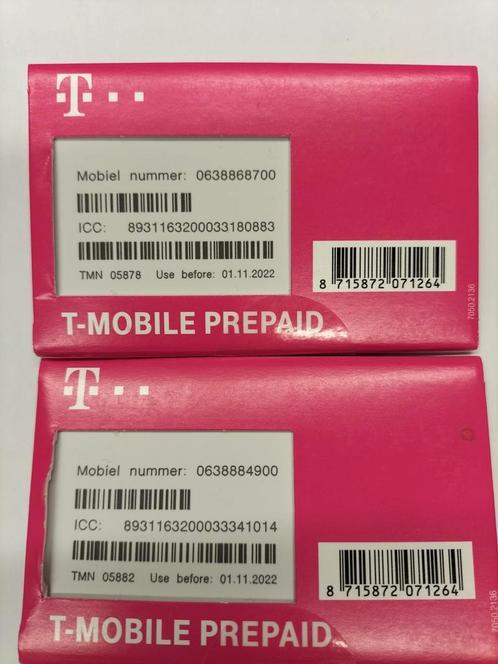 2 Mooi 06 Nummers T-Mobile Samen Set