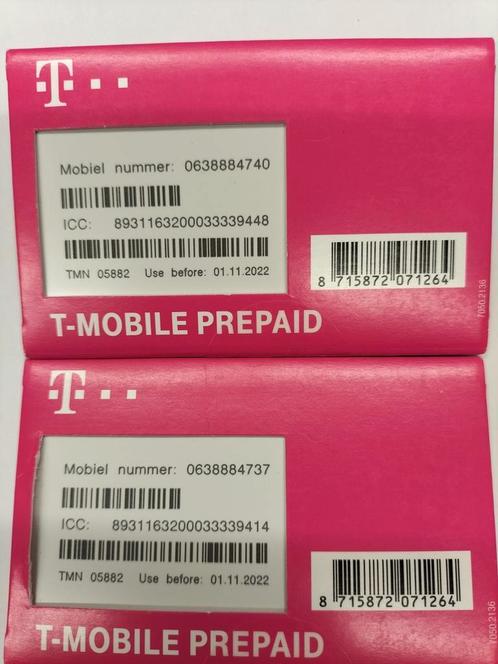 2 Mooi 06 Nummers T-Mobile Samen Set