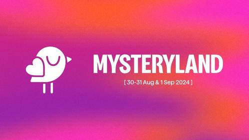 2 Mysteryland 2024 saturday tickets