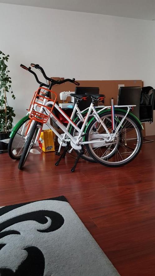 2 nieuwe fietsen van de postcodeloterij voor 400