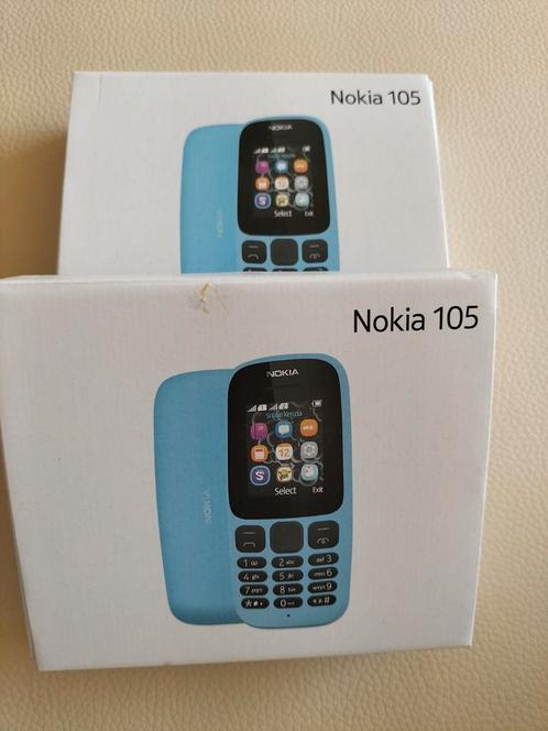 (2) Nokia 105 Dualsim Simlockvrij Nieuw Geseald