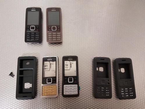 2 Nokia 6300, originele, met extra onderdelen