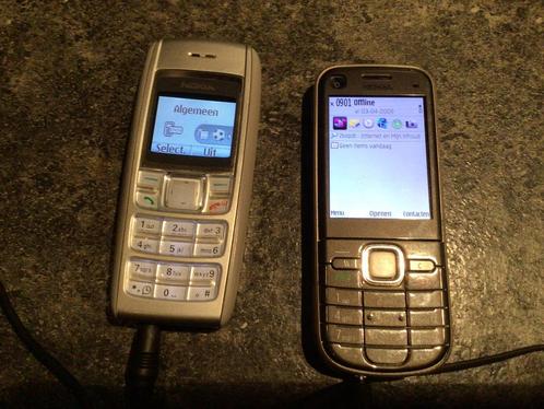 2 Nokia werkend 1600 en 6720c